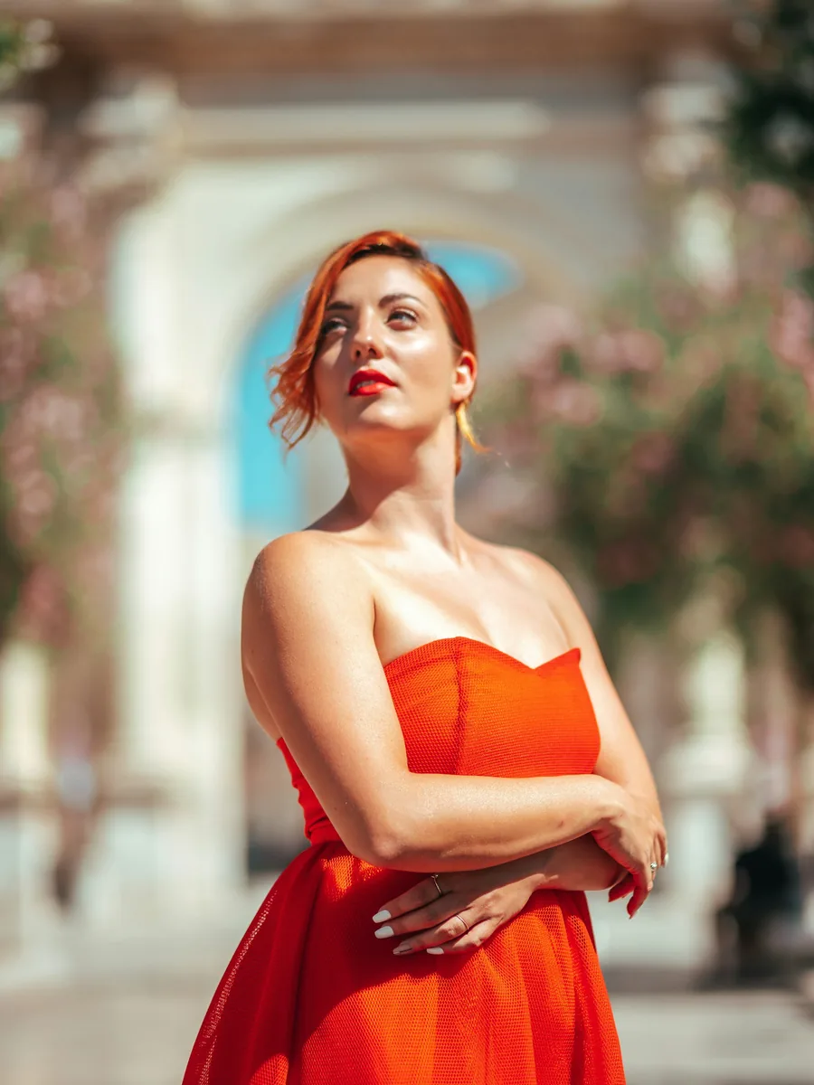 Sienna — Trägerlose A-Linie