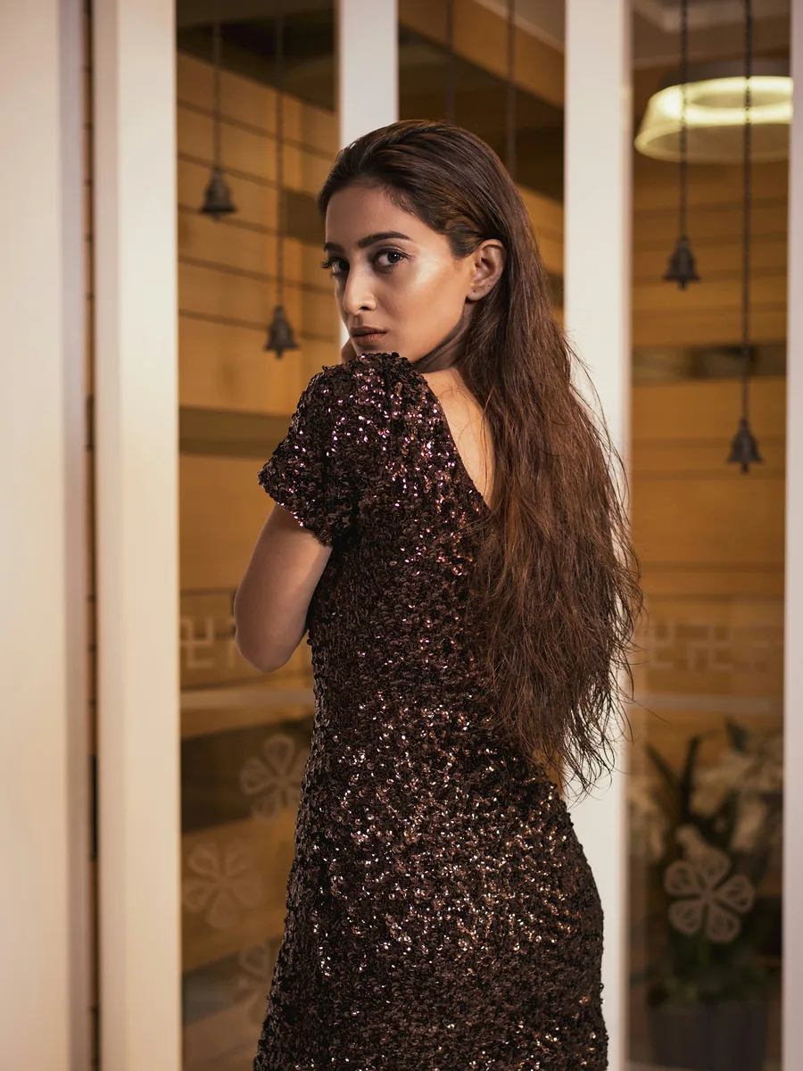 Perla — Mini mit kurzem Ärmel